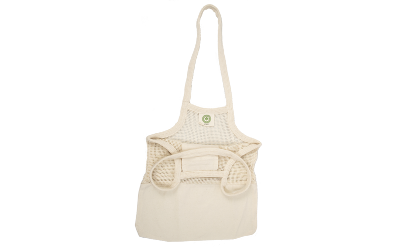 Mesh & Fabric Tote