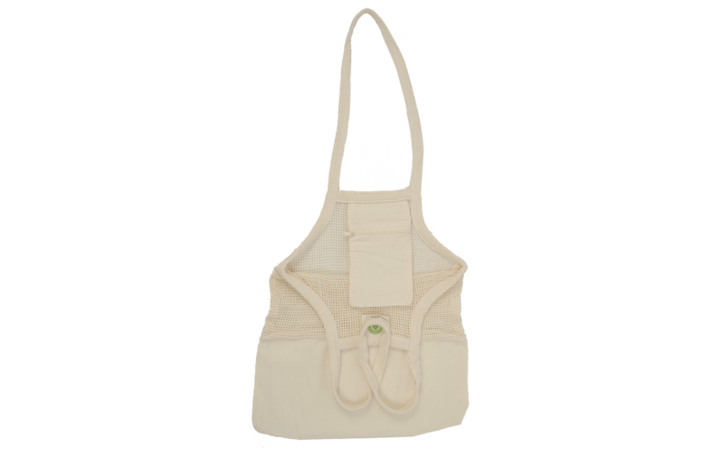 Mesh & Fabric Tote
