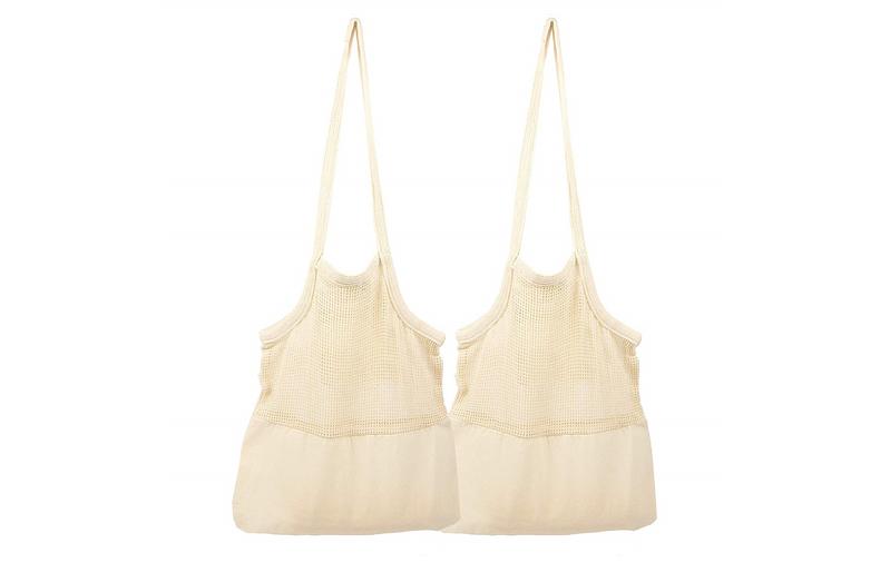 Mesh & Fabric Tote