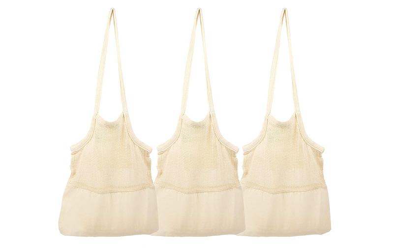 Mesh & Fabric Tote